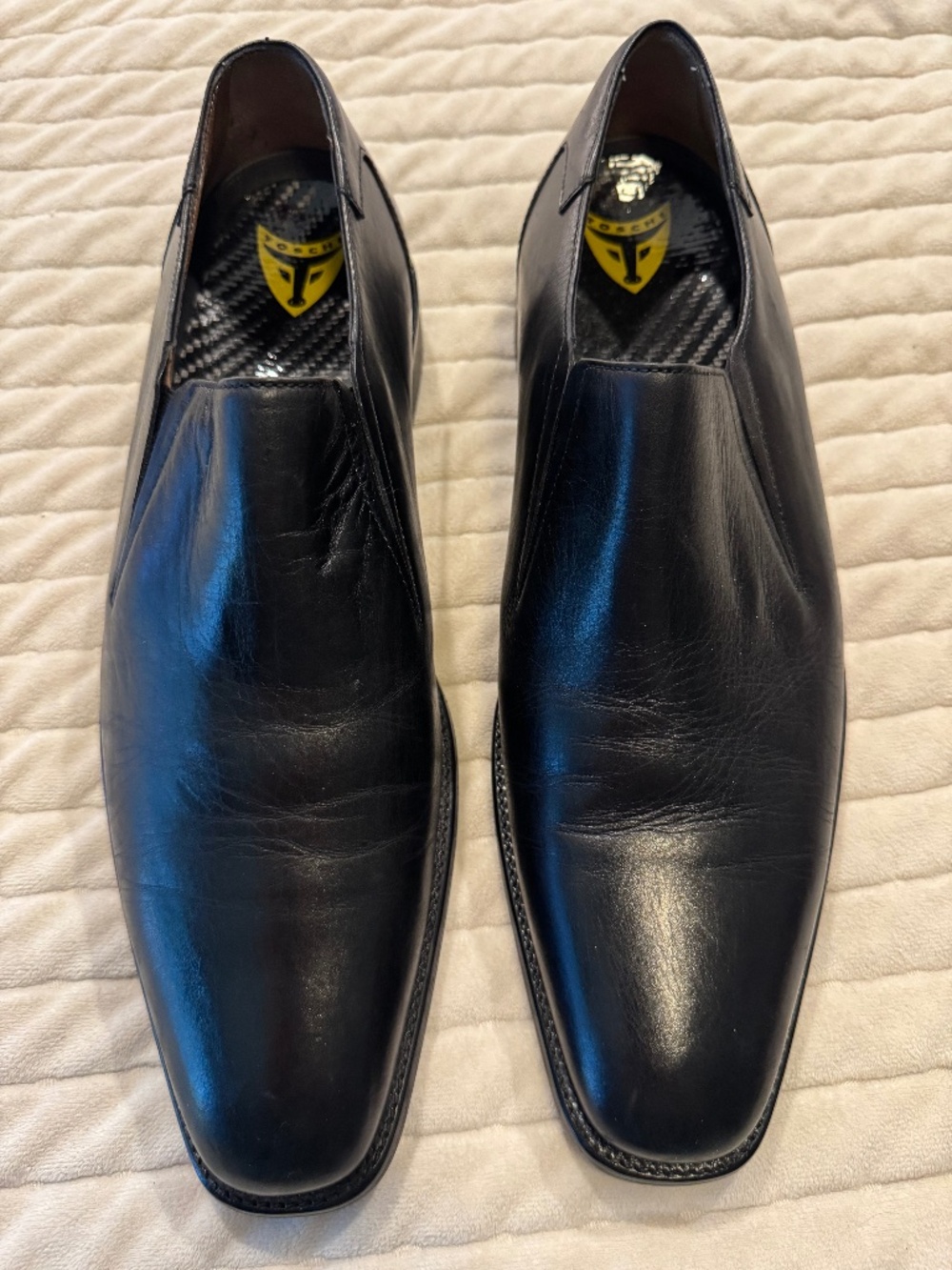 Michael Toschi Mario Kidskin Loafers Made in Italy size 10.5